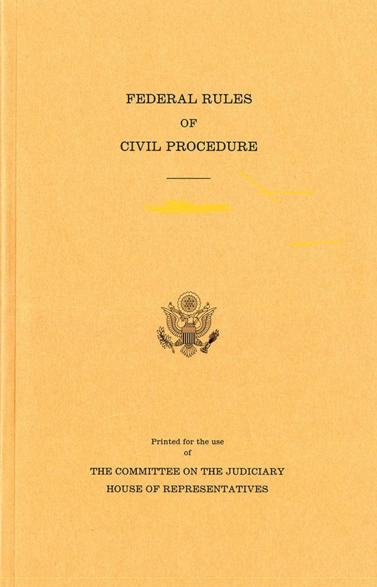 Federal Rules Of Civil Procedure 2018
