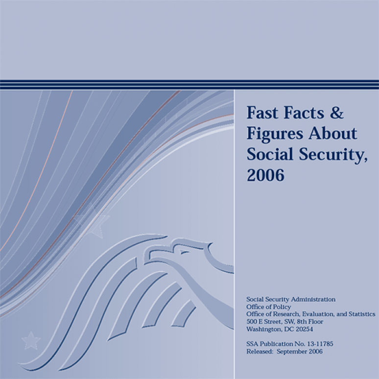 Fast Facts And Figures About Social Security, 2006