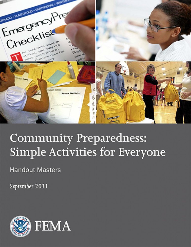 Community Preparedness Simple Activities For Everyone