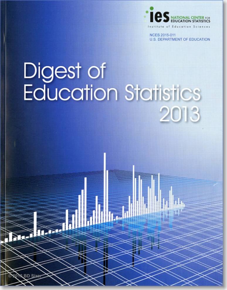 Verschrikking lelijk Bespreken Digest of Education Statistics 2013 | U.S. Government Bookstore
