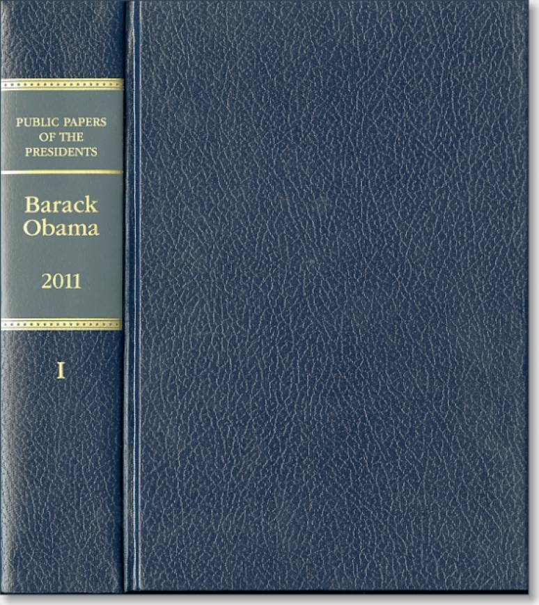 Public Papers of the Presidents of the United States: Barack Obama, 2011, Book 1, January 1, Through June 30, 2011