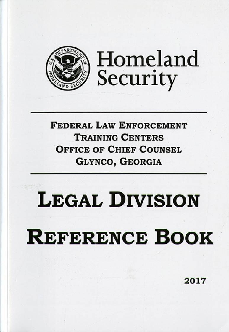 Legal Division Reference Book 2017