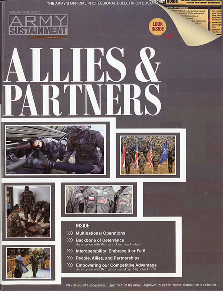 Vol 54 #3  Summer 2022; Army Sustainment (formerly Army Logistician)