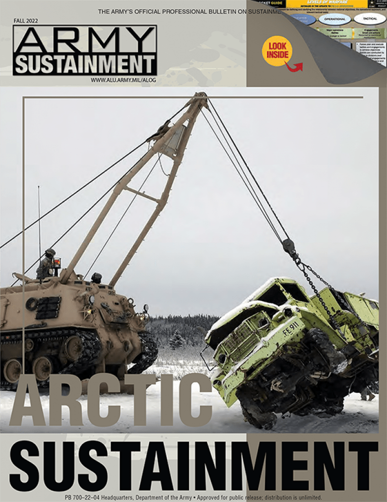 V.54 #4 Fall 2022; Army Sustainment (formerly Army Logistician)
