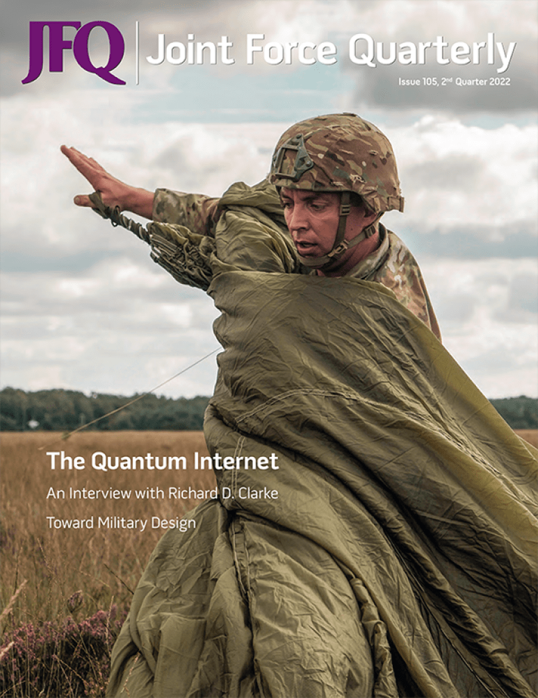 Issue 105 2nd Quarter; Jfq:  Joint Force Quarterly