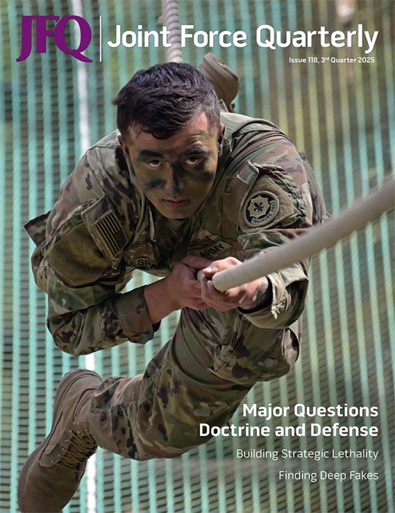 Issue 118 3rd Qtr 2025; Jfq: Joint Force Quarterly