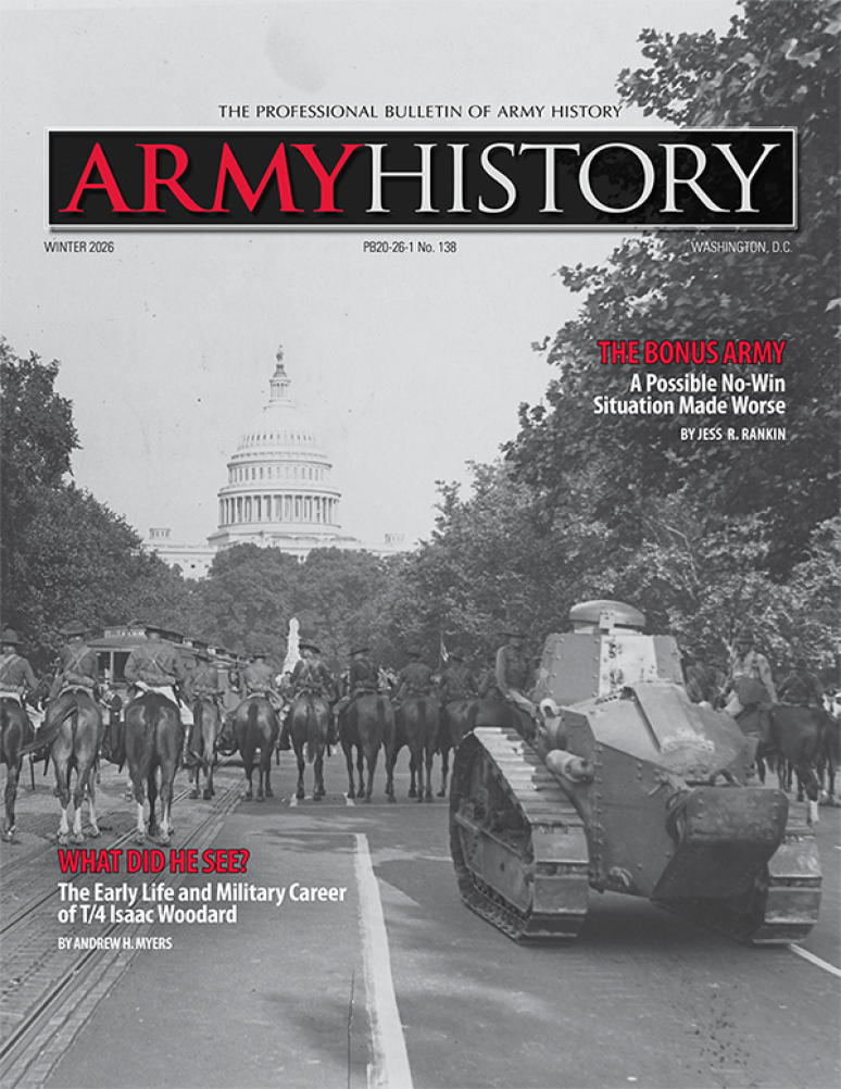 Winter 2026; Army History