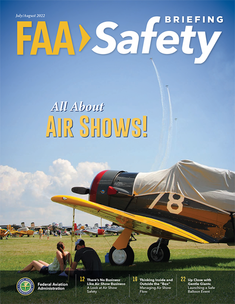 July/aug 2022; Faa Safety Briefing