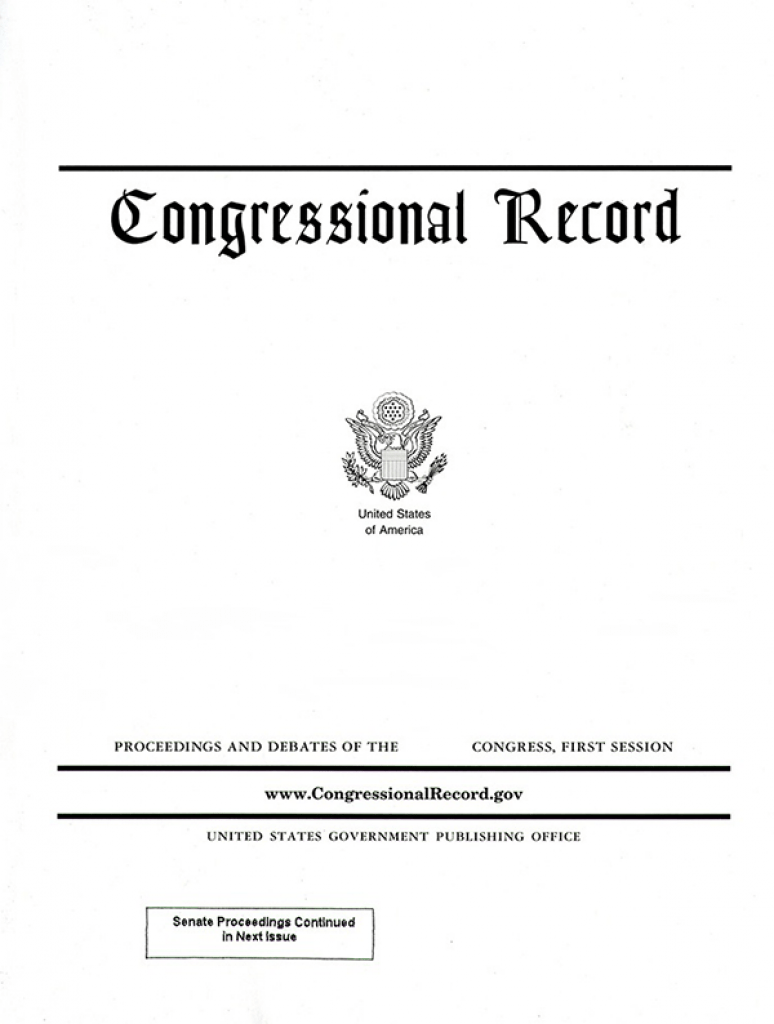 Vol 169 No 10  01/12/23; Congressional Record