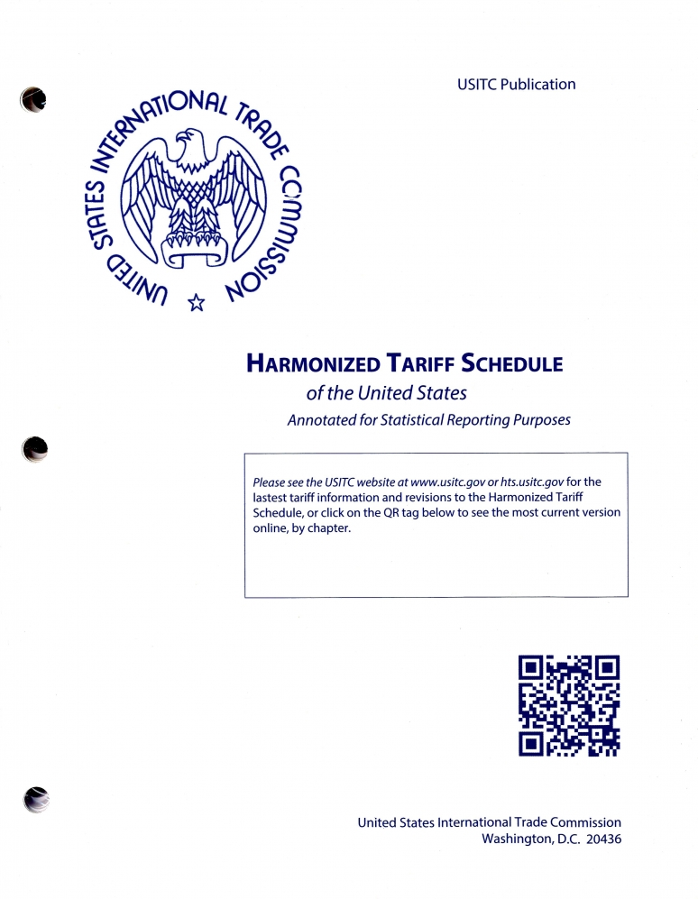 Harmonized Tariff Schedules Of The Annotated For Statistical Reporting Purposes 35th Edition 2023