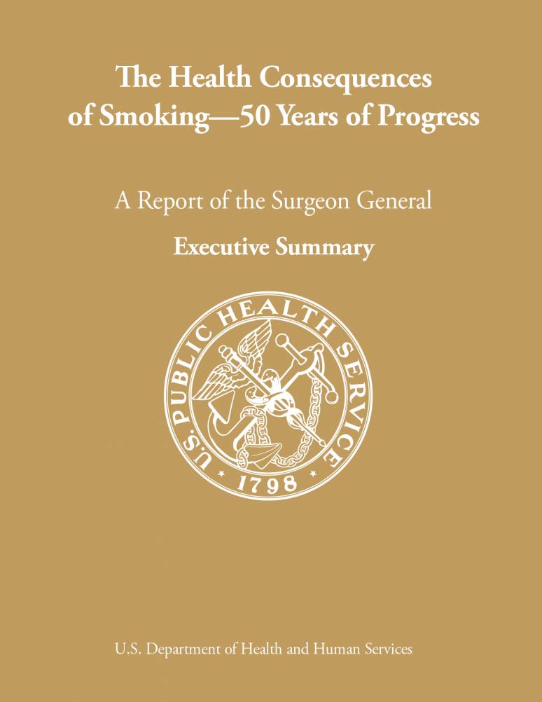 The Health Consequences of Smoking—50 Years of Progress. A Report of the Surgeon General Executive Summary  (ePub eBook)