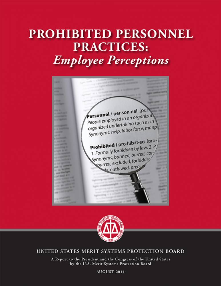 Prohibited Personnel Practices: Employee Perceptions