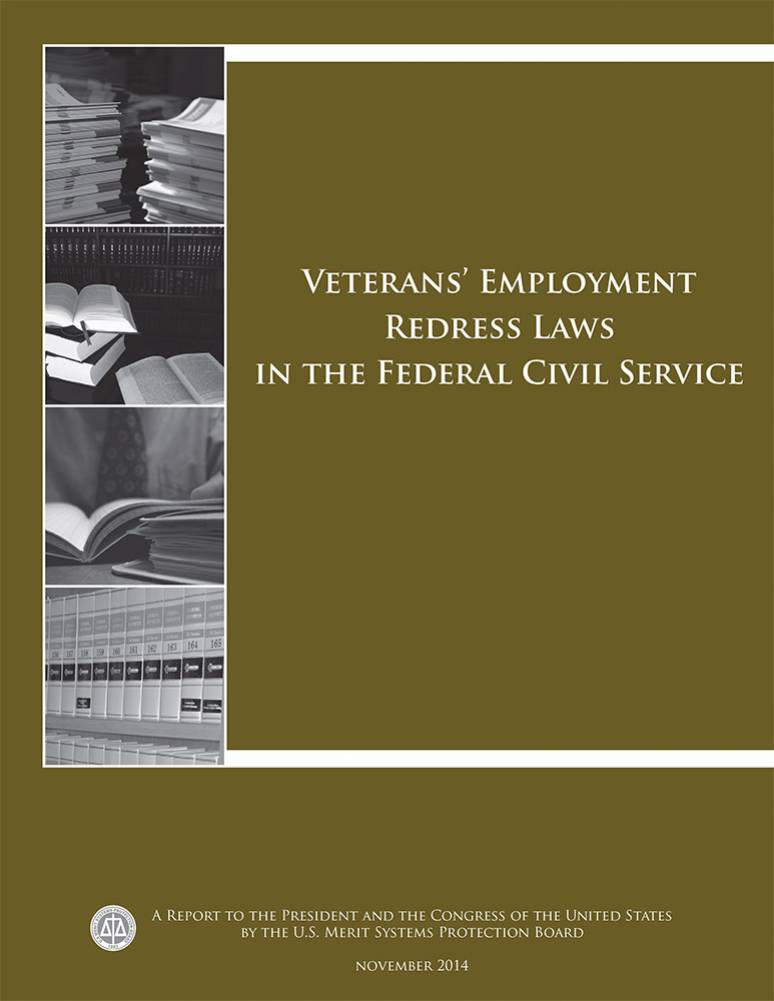 Veterans’ Employment Redress Laws in the Federal Civil Service