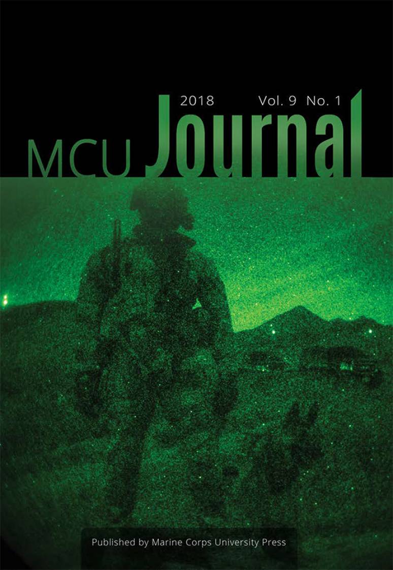 Marine Corps University Journal Spring 2018 (vol. 9, no. 1)