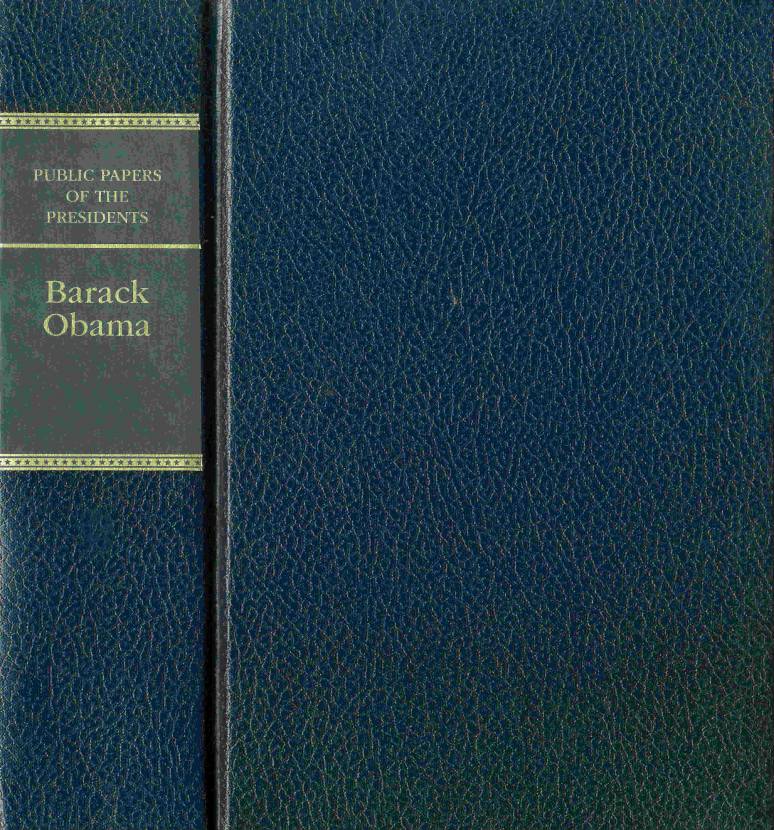Public Papers of the Presidents of the United States, Barack Obama, 2010, Book 2, July 1 to December 31, 2010