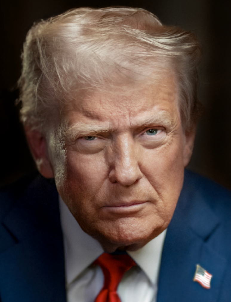 Official Presidential Portrait Of Donald Trump (11x14) 2026-2029