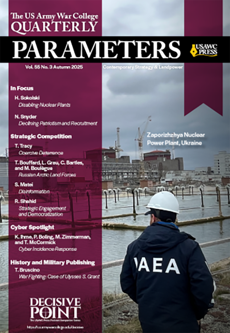 Vol 54 No 2 Autumn 2024; Parameters